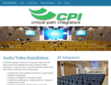 Tablet Screenshot of cpiav.com